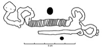 Mailhac, Grand Bassin I (11), tombe 166, -700/-600
