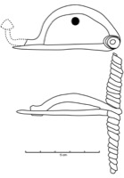 Couffoulens, Las Peyros 1 (11), tombe 4, -560/-540