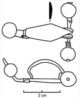 Nissan, Ensrune (34), tombe IB75, -400/-350