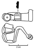 Nissan, Ensrune (34), tombe IB17, -400/-375 (dessin Schwaller)