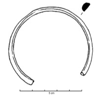 Castres, Le Martinet (81), tombe 163, -700/-600