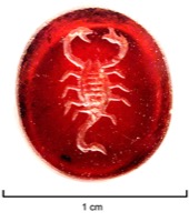 Lattes, Saint-Sauveur (34), Us 35039, -25/-1, scorpion