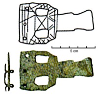 Labruguire, Le Causse (81), tombe 1068, -600/-475
