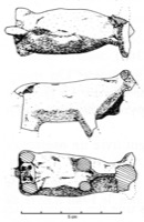 Toulouse, Le Cluzel (31), -525/-450, bovid